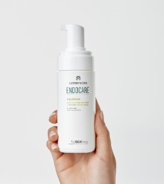 Limpiador suave en espuma