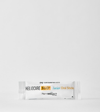 Protector solar oral para niños en sobres