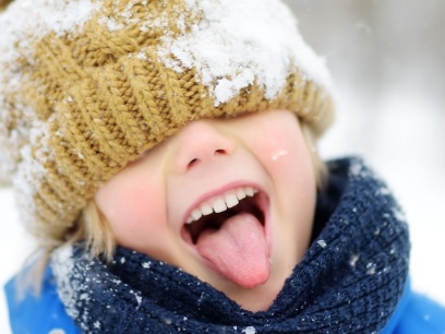 protección solar para niños en invierno